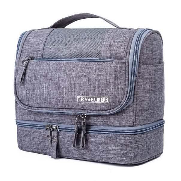 Waterproof Hanging Travel Toiletry Bag - Assorted Colors