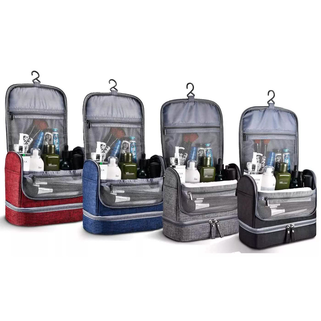 Waterproof Hanging Travel Toiletry Bag for Men and Women