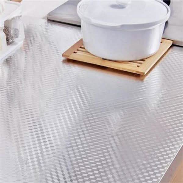 Waterproof Oil Proof Aluminum Foil Self Adhesive Wall Sticker