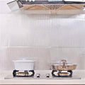 Waterproof Oil Proof Aluminum Foil Self Adhesive Wall Sticker