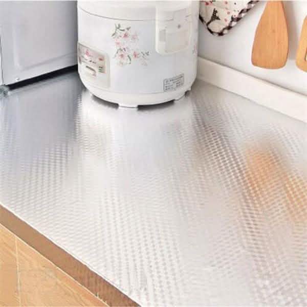 Waterproof Oil Proof Aluminum Foil Self Adhesive Wall Sticker