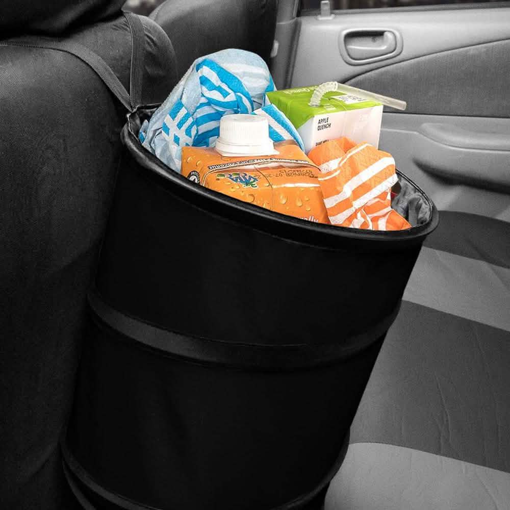 Waterproof Small Collapsible Car And Travelling Trash Can