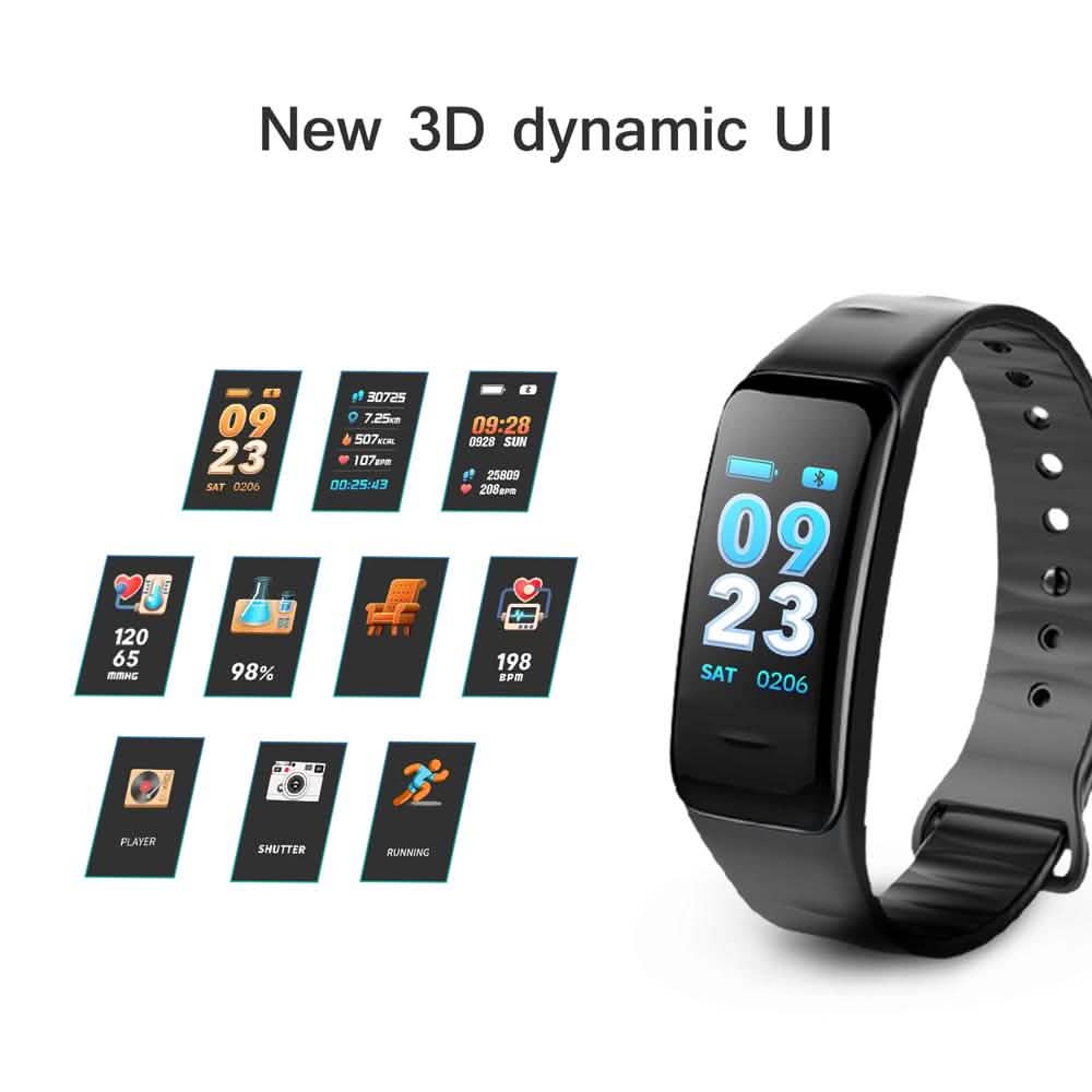 Waterproof Smart Wristband Watch Fitness Activity Tracker