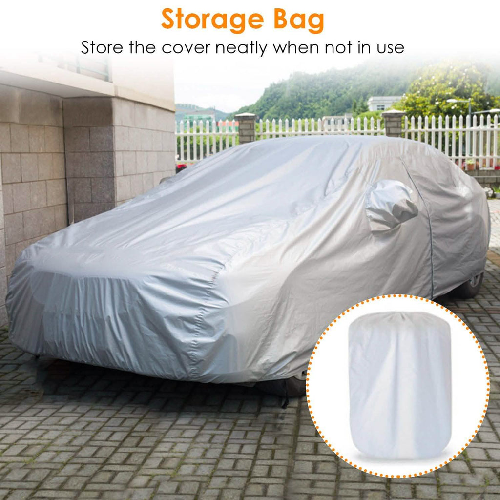 Weather UV Outdoor Full Cover For Sedans Up To 185"