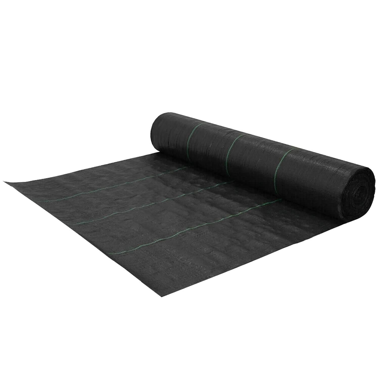 Weed Barrier Landscape Gardening Mat Fabric Woven