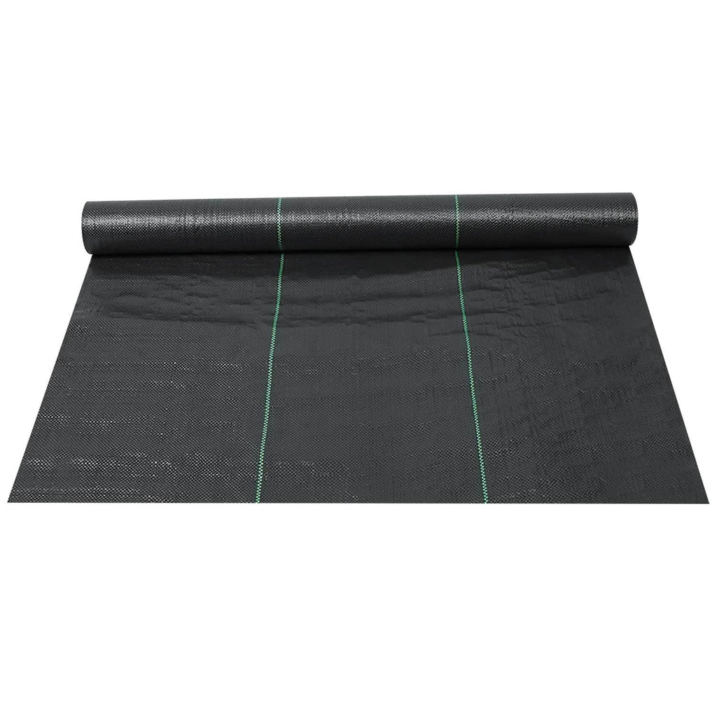 Weed Barrier Landscape Gardening Mat Fabric Woven