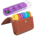 Weekly Pill Organizer Dispenser Box