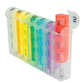 Weekly Pop-Up Pill Organizer with Time Compartments