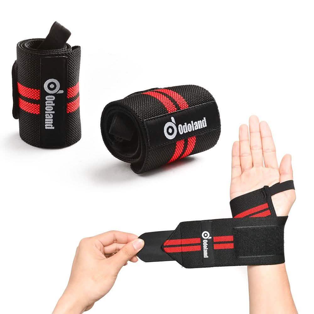 Weight Lifting Training Wrist Straps Support Braces