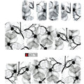 White Embossed Flower Lace Sticker Decal Wedding Nail Art Designs Floral Butterfly Japanese Manicures Nail Decoration Metallic Curve Strip Line Nail Decal Self-Adhesive 3D Wave Design Decoration for Women Girls Adhesive Striping Tape Nail Art Stickers