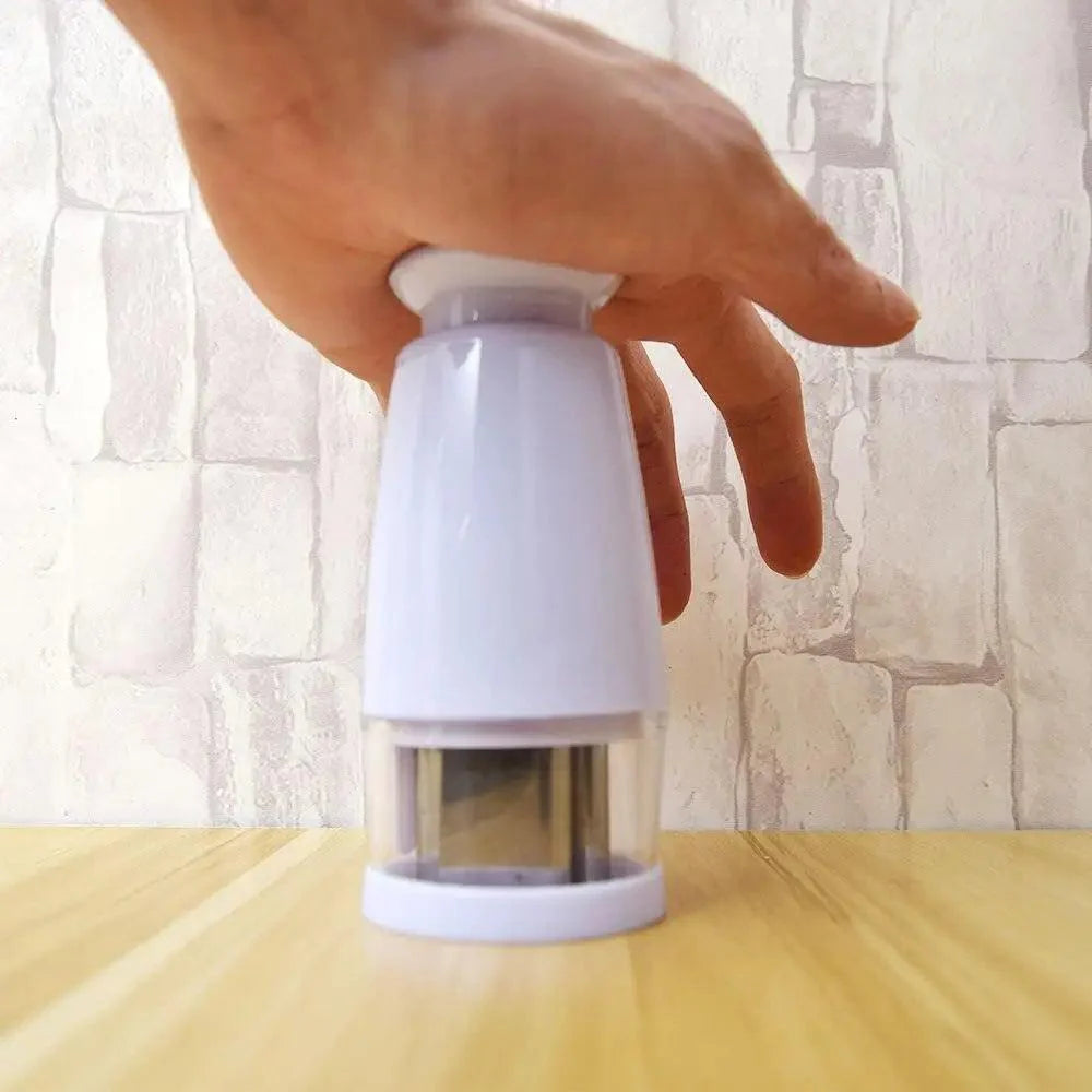 White Kitchen Slicer Pressing Food Chopper Cutter Vegetable Cooking Tool High Quality Easy Use Kitchen Gadgets