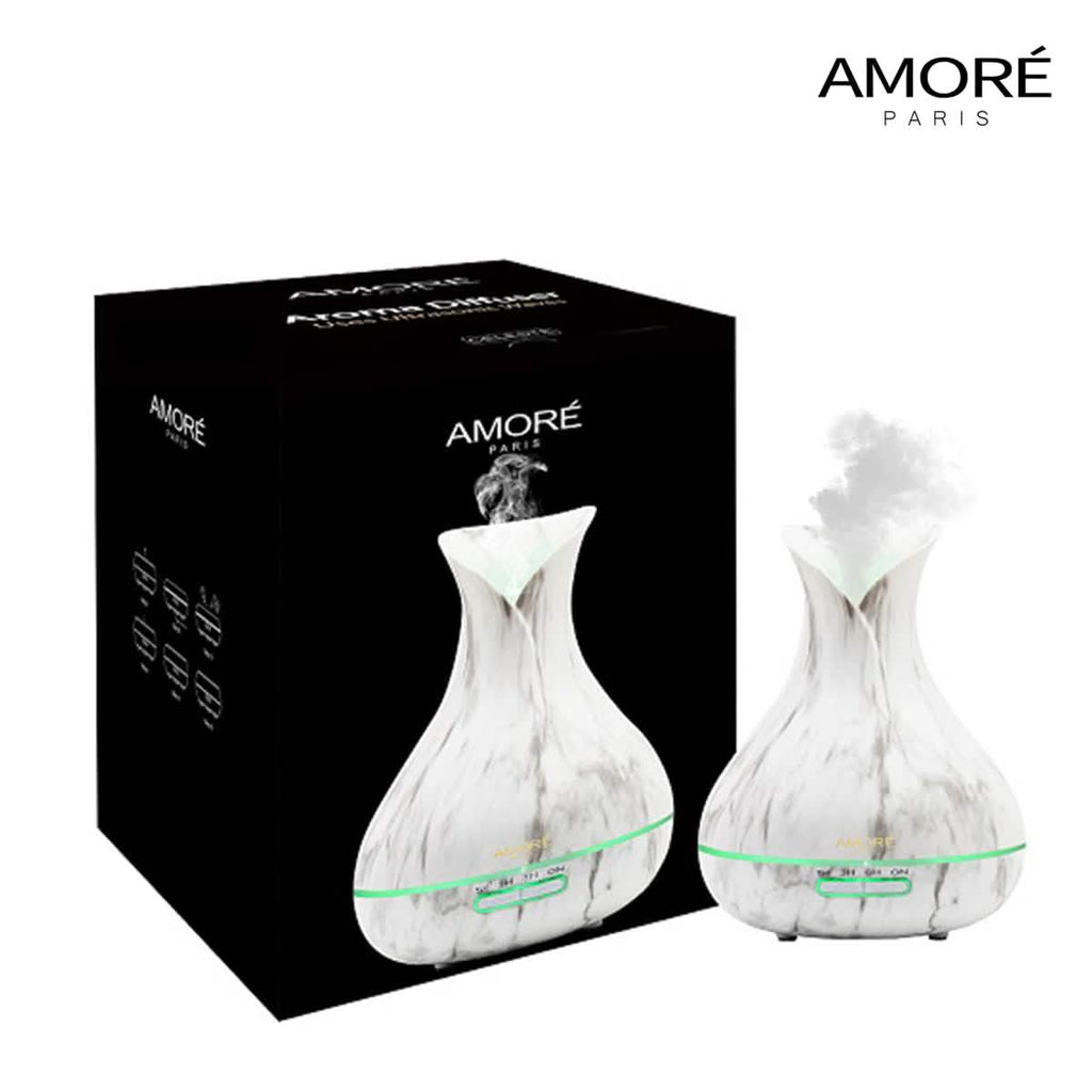 White Marble 300ml Ultrasonic Aroma Diffuser