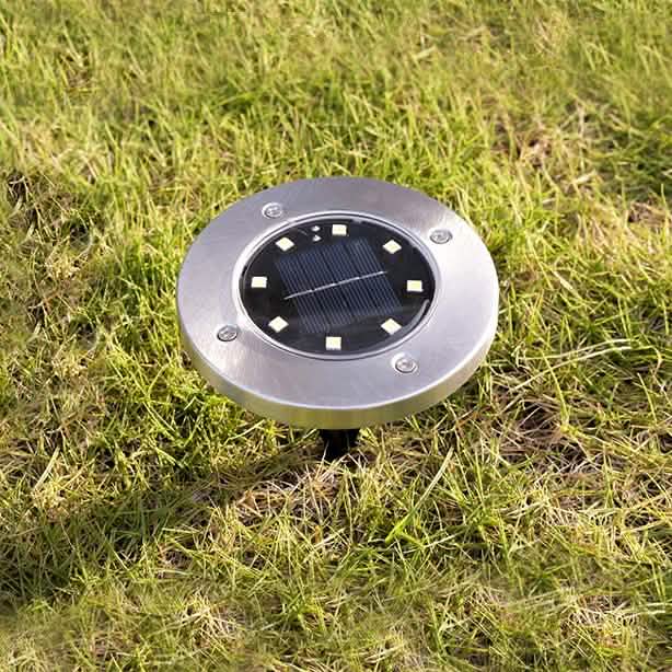 White Solar LED Garden Light