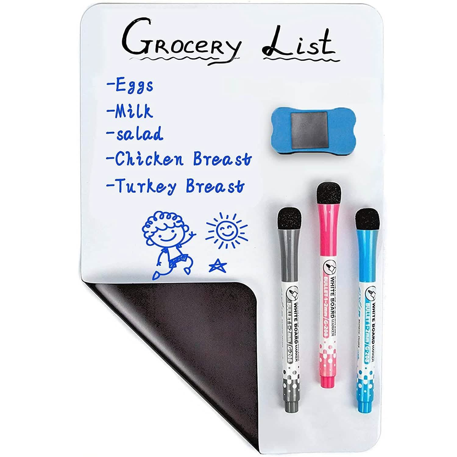 Whiteboard Magnetic Dry Erase Board Self Adhesive