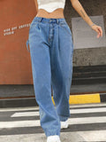 Wide Leg Jeans with Pockets