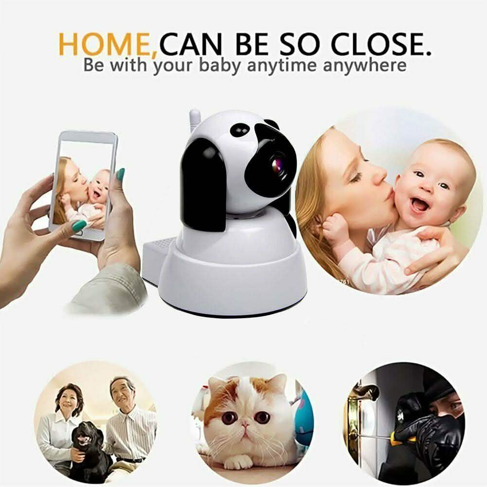 WiFi IP Camera 720P HD Wireless Camera with Motion Detection Two-Way Audio Night Vision