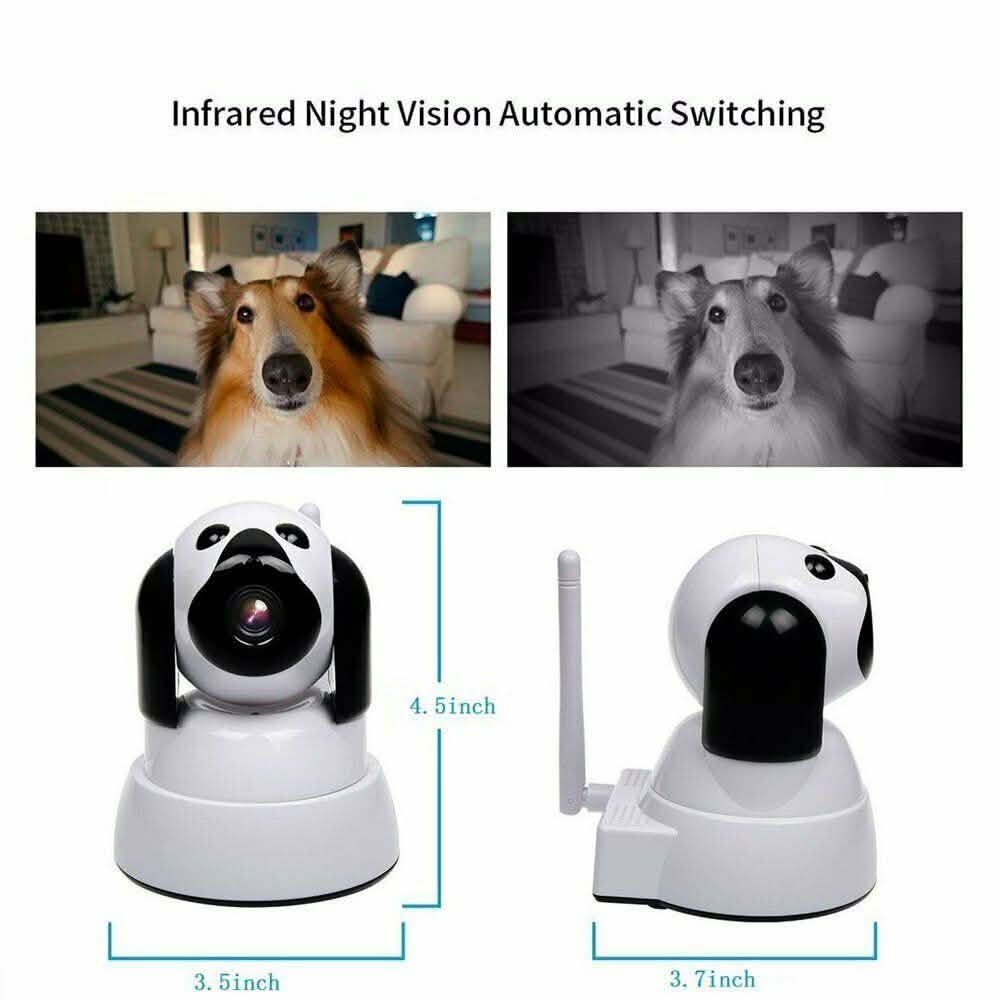 WiFi IP Camera 720P HD Wireless Camera with Motion Detection Two-Way Audio Night Vision