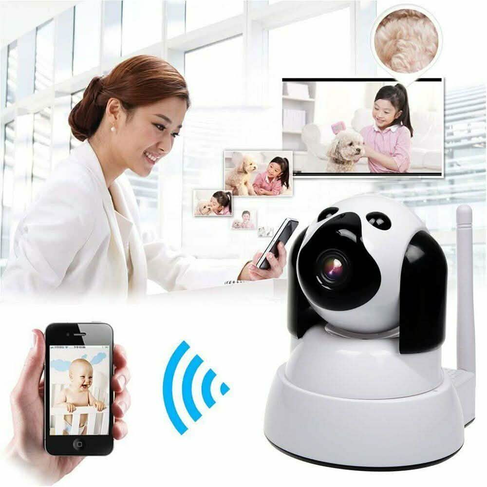 WiFi IP Camera 720P HD Wireless Camera with Motion Detection Two-Way Audio Night Vision