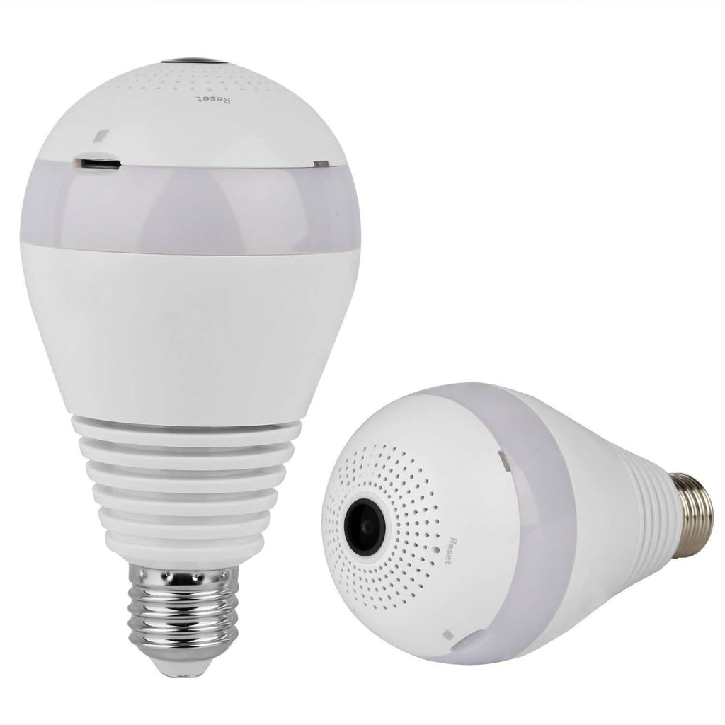 WiFi Light Bulb Camera 960P Security Camera 360°