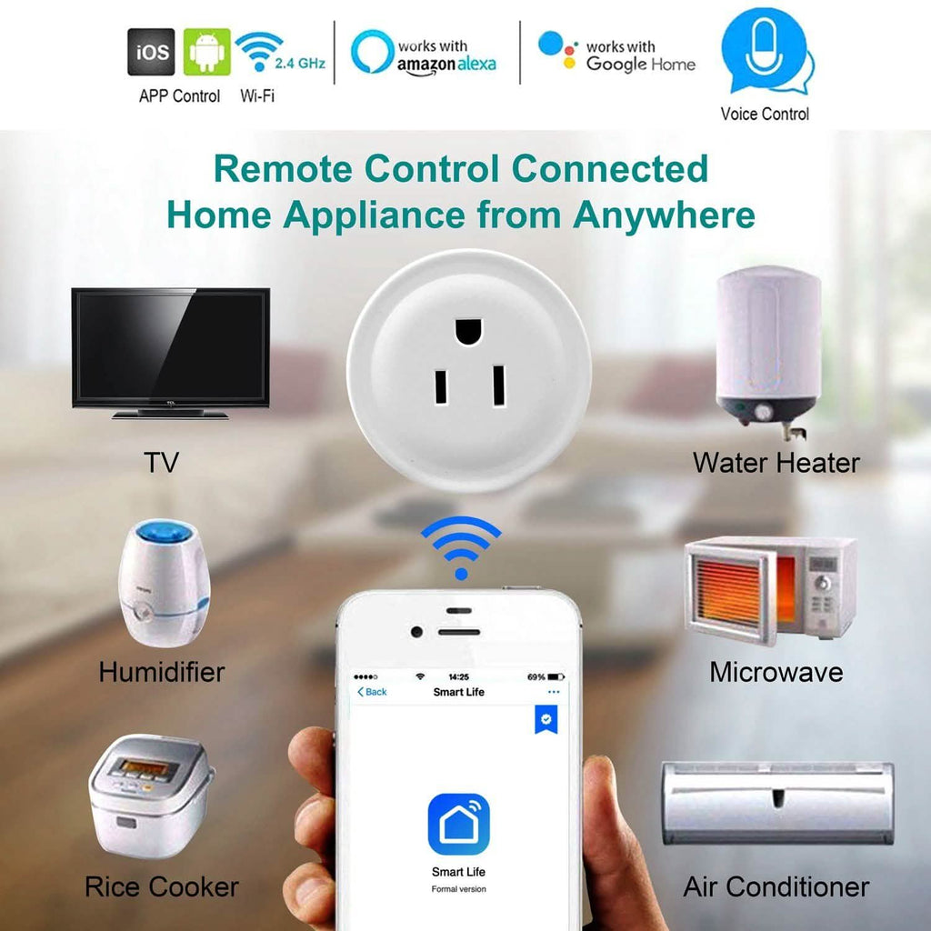 WiFi Smart Socket APP Plug Outlet Remote