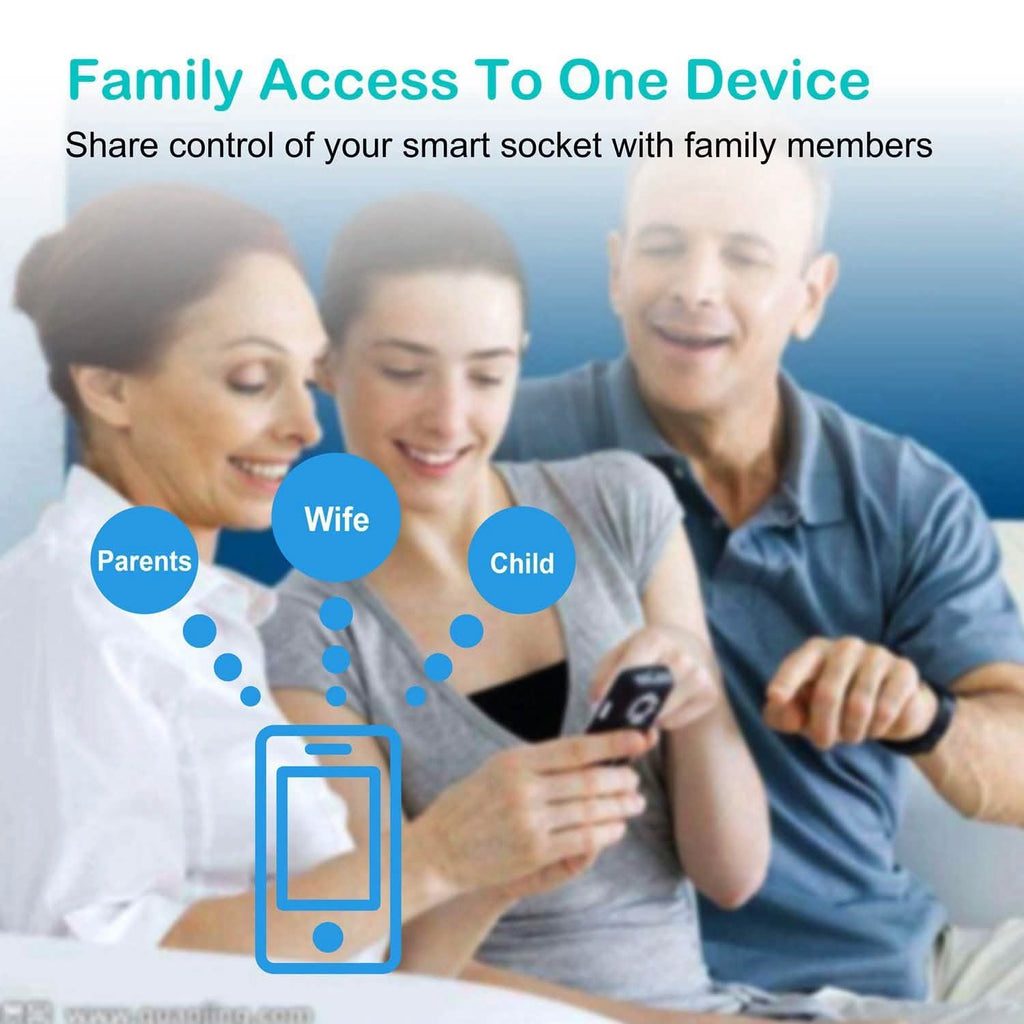 WiFi Smart Socket APP Plug Outlet Remote