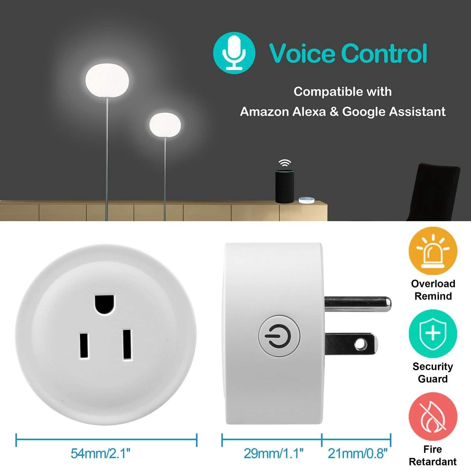 WiFi Smart Socket APP Plug Outlet Remote