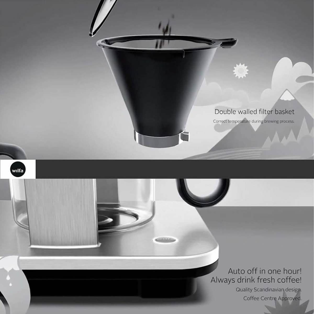 Wilfa Svart Precision Automatic Coffee Maker