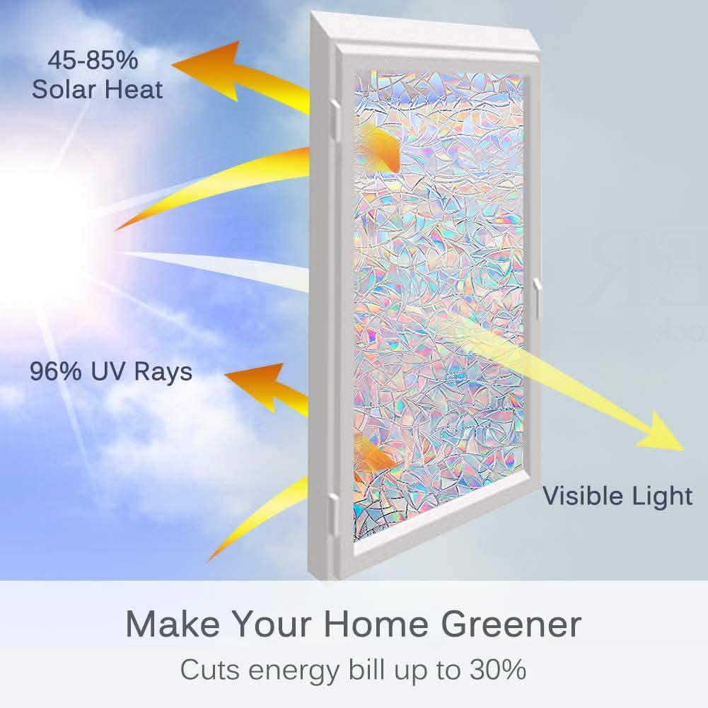 Window Privacy Film Static Window Sticker