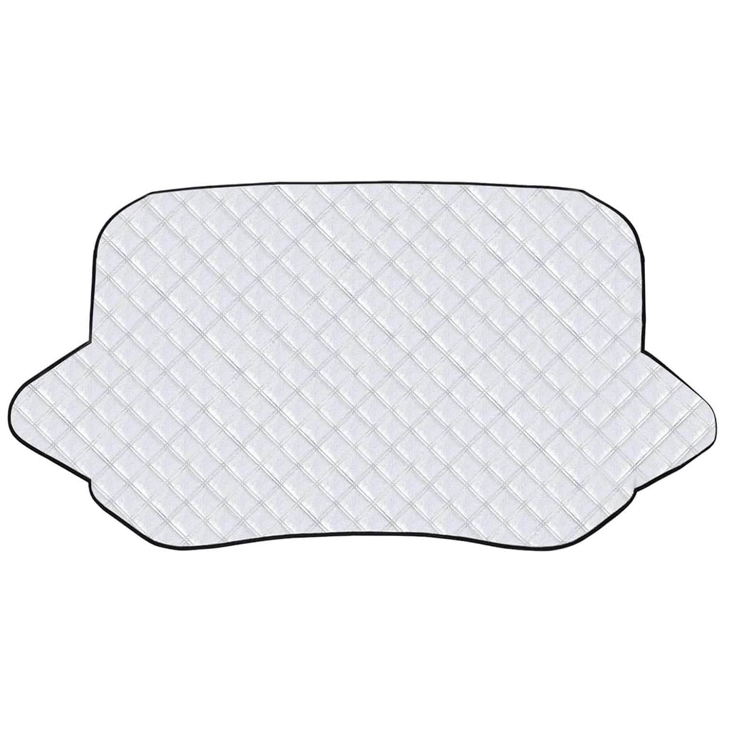 Windshield Protector Against Ice Sun Fit for Small Mid SUVs with Anti-theft Flaps