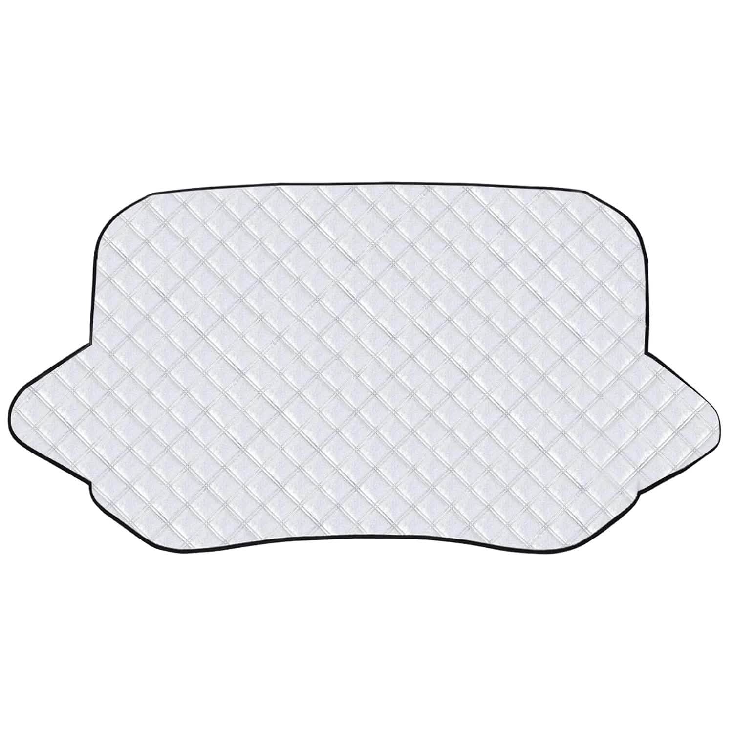 Windshield Protector Against Ice Sun Fit for Small Mid SUVs with Anti-theft Flaps