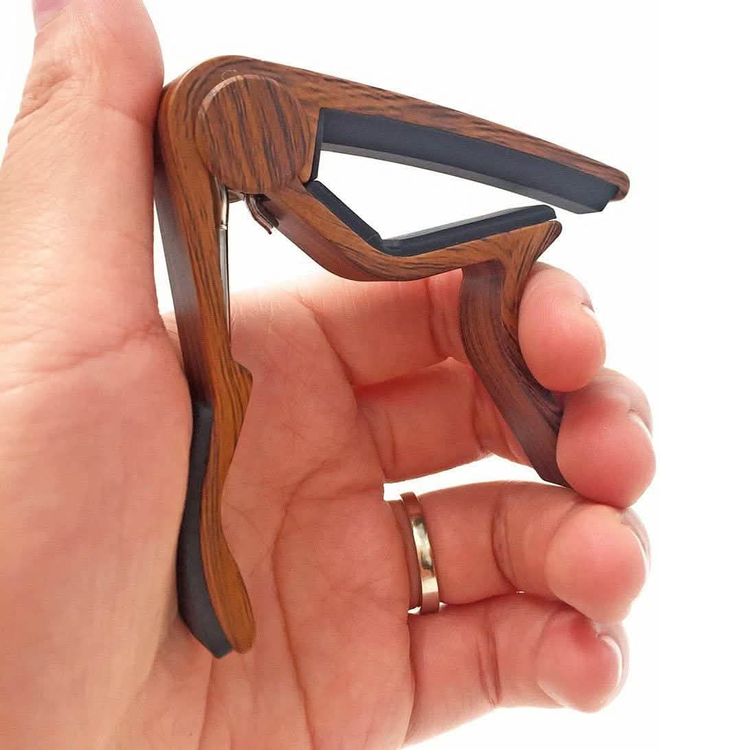 WINGO Quick-Change Capo for 6 String Steel Acoustic and Electric Guitars