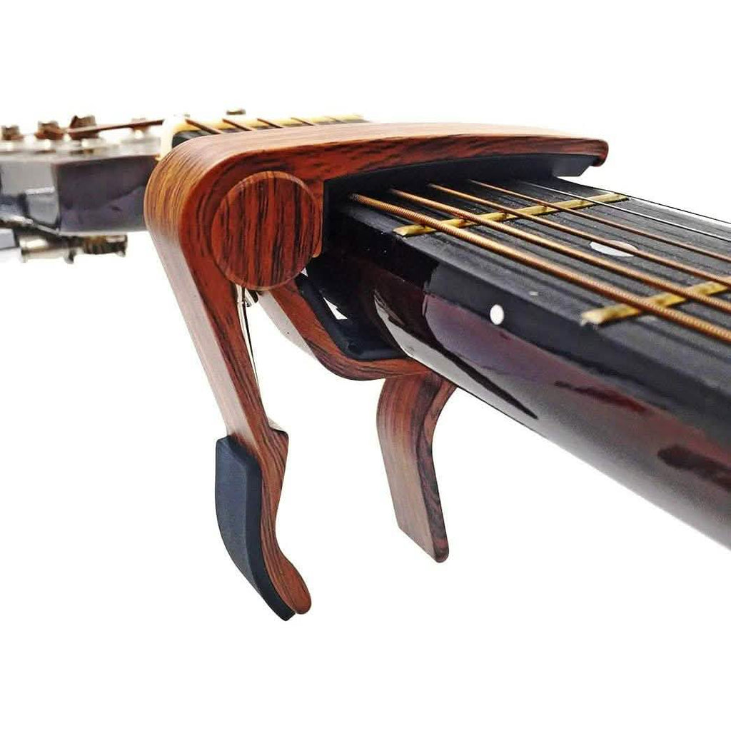 WINGO Quick-Change Capo for 6 String Steel Acoustic and Electric Guitars