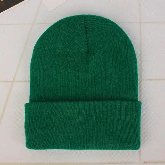 Winter Beanie Hats For Men And Women One Size Beanies Knitted Solid Cool Hat Girls Autumn Female Beanie Warm Comfortable Soft Casual Cap For Cold Weather