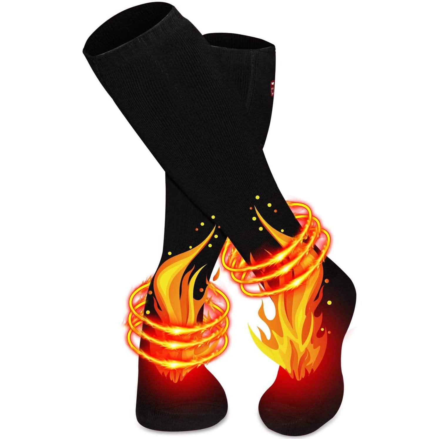 Winter Heating Socks Men and Women Electric Battery Heating Socks Set