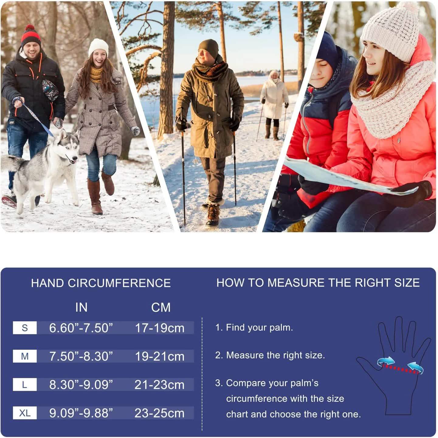 Winter Men's and Women's Touch Screen Gloves