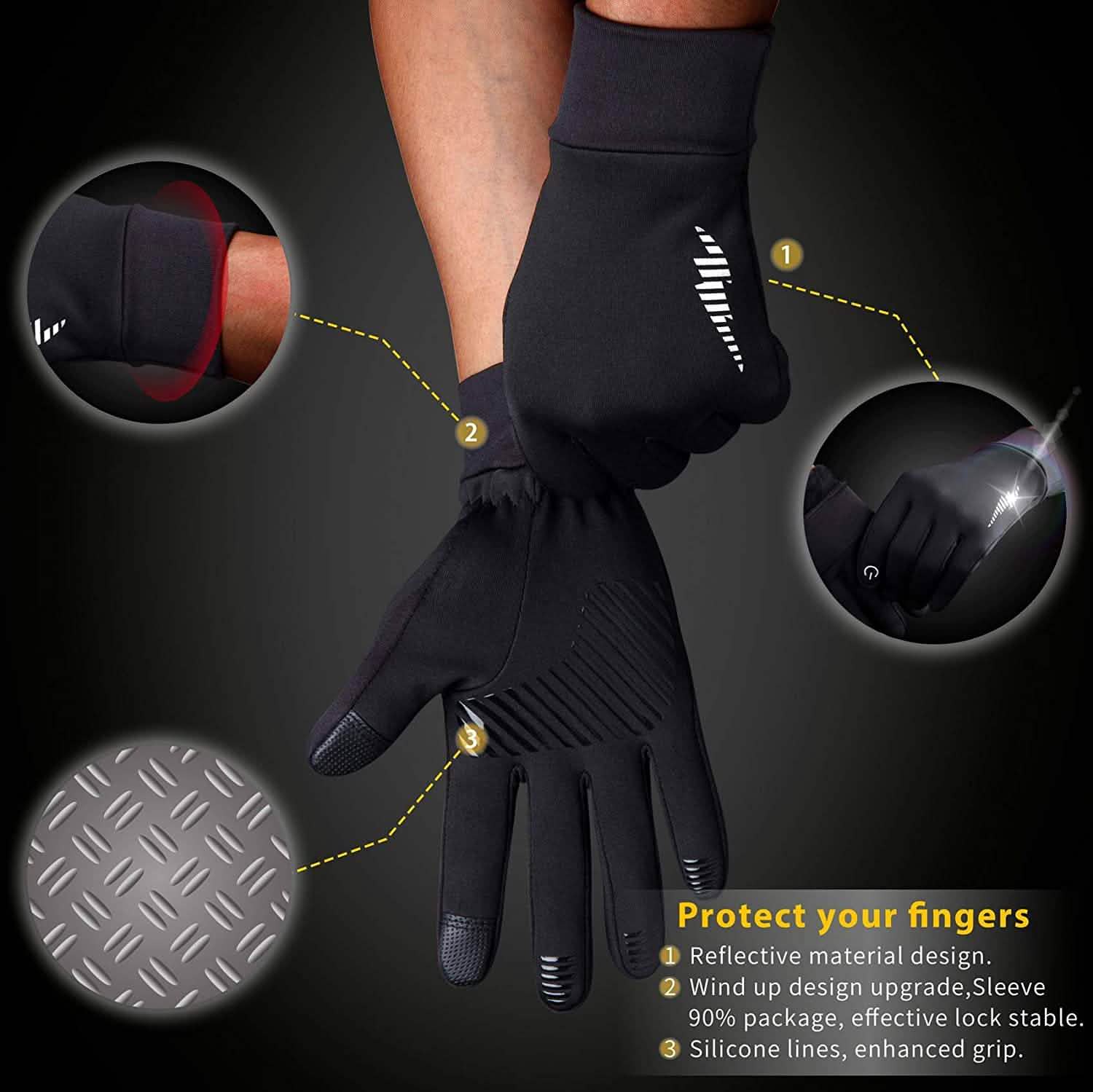 Winter Men's and Women's Touch Screen Gloves