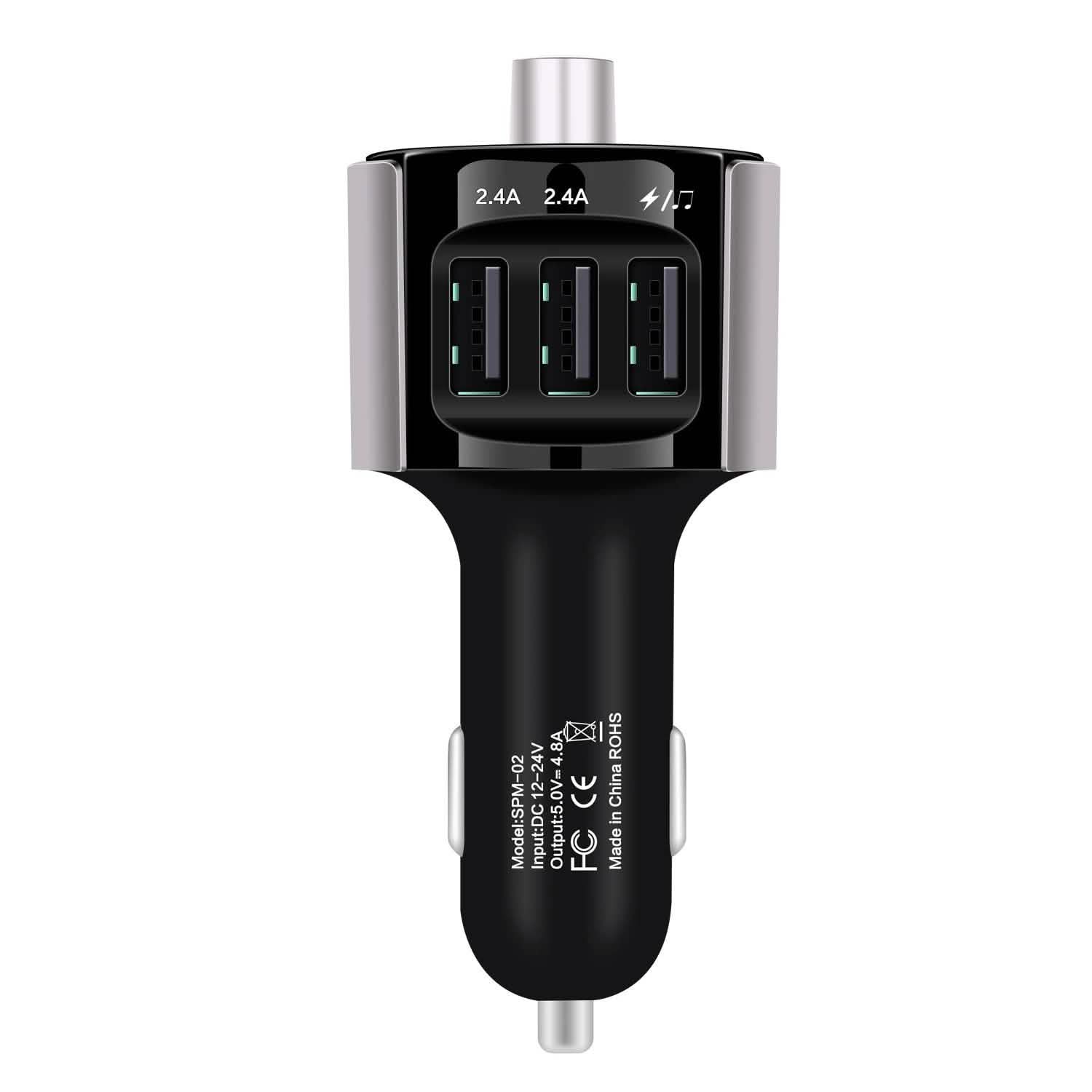 Wireless Bluetooth FM Transmitter Car Kit