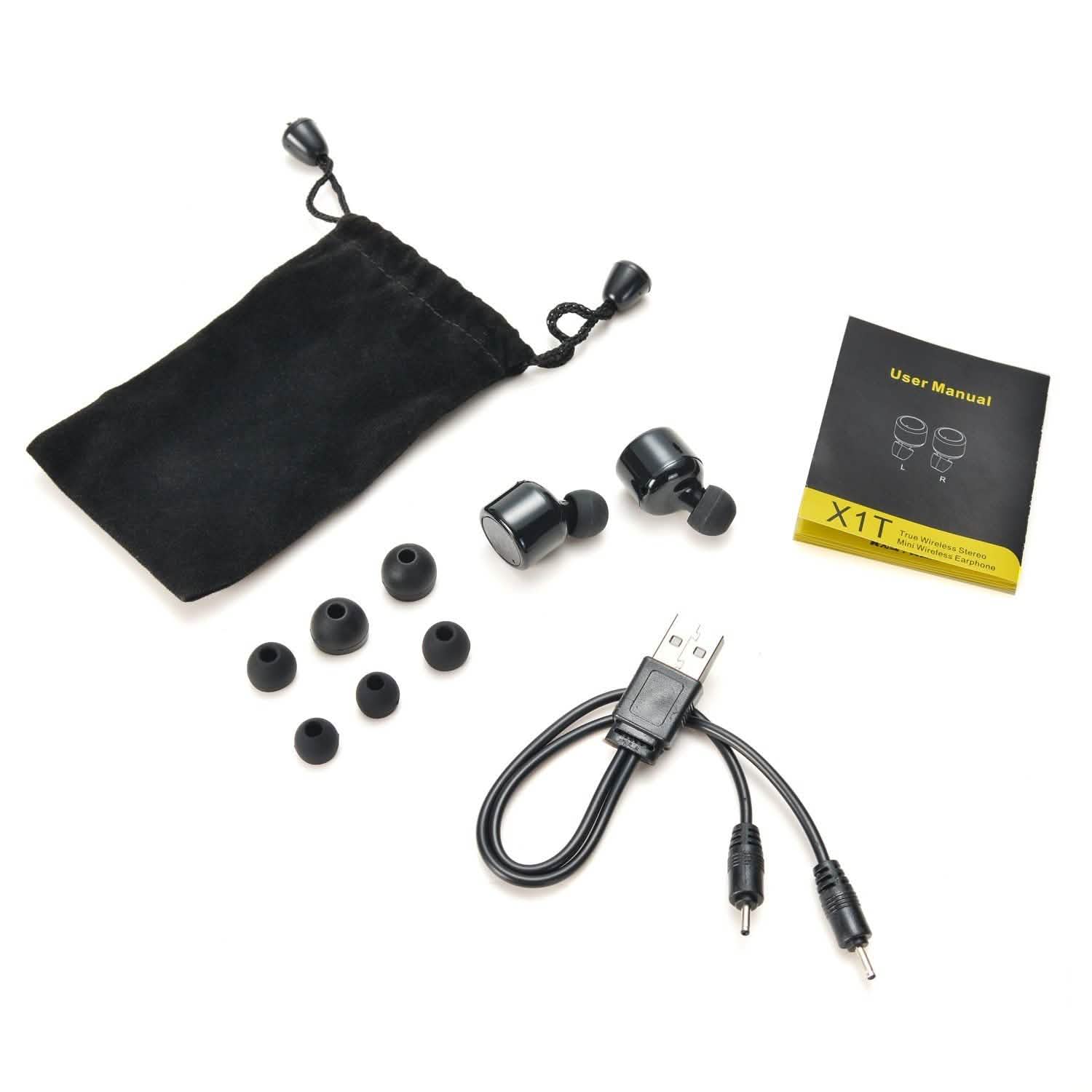 Wireless Bluetooth Mini Earbuds Stereo Earphone Headphones Twins Headset