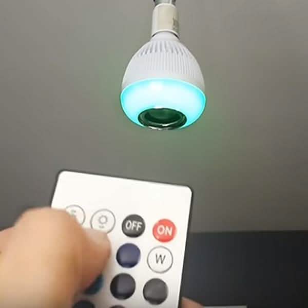 Wireless Bluetooth Multi-Color Light Bulb Speaker