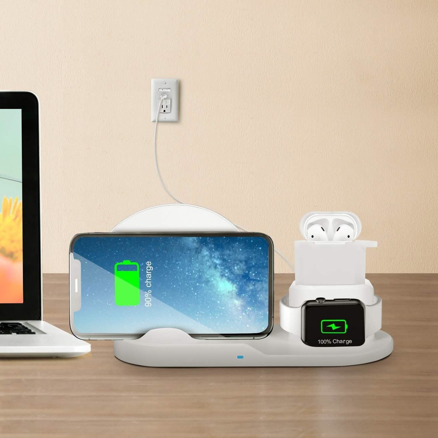 Wireless Charger 10W Fast Charging Station