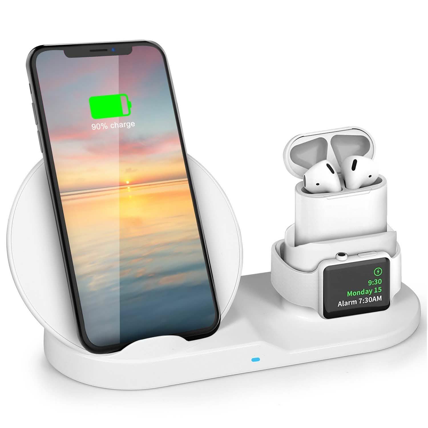 Wireless Charger 10W Fast Charging Station