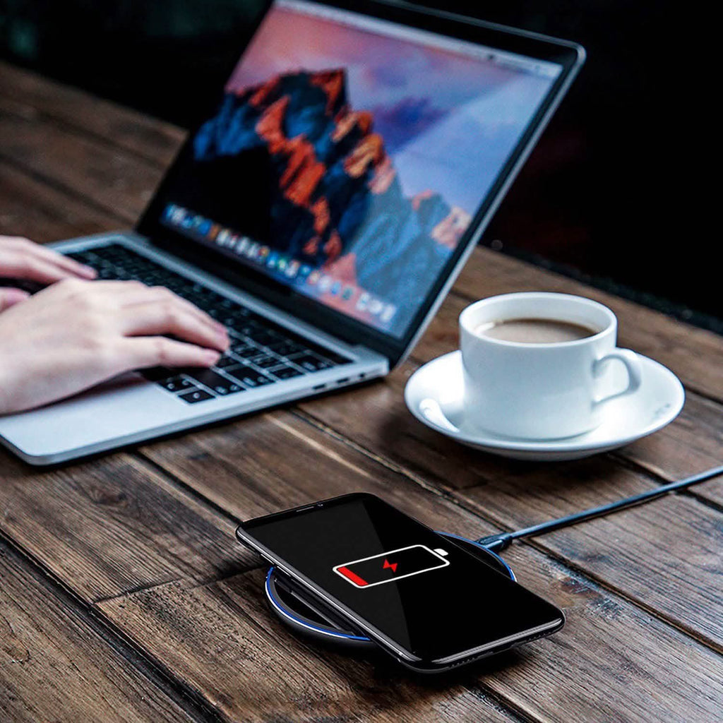 Wireless Charger Qi-Certified Ultra Slim 5W Charging Pad