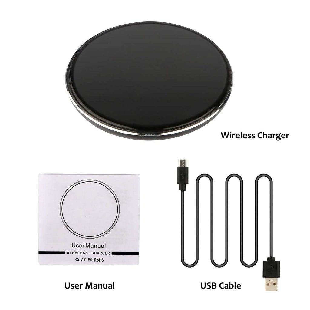 Wireless Charger Qi-Certified Ultra Slim 5W Charging Pad