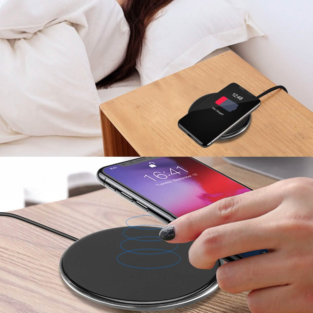 Wireless Charger Qi-Certified Ultra Slim 5W Charging Pad