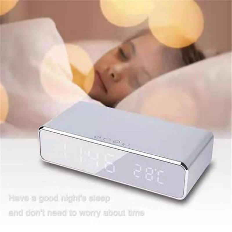 Wireless Charging Digital Alarm Clock
