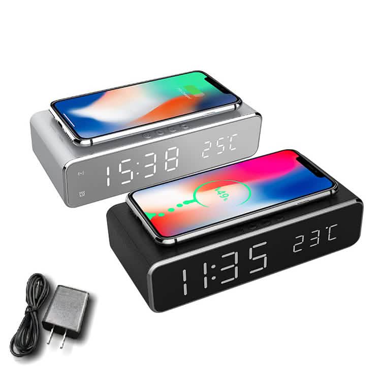 Wireless Charging Digital Alarm Clock