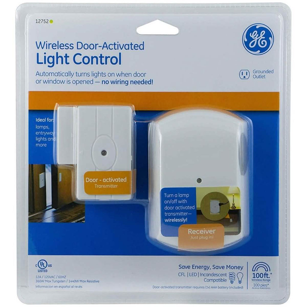 Wireless Door-Activated Light Control Sensor