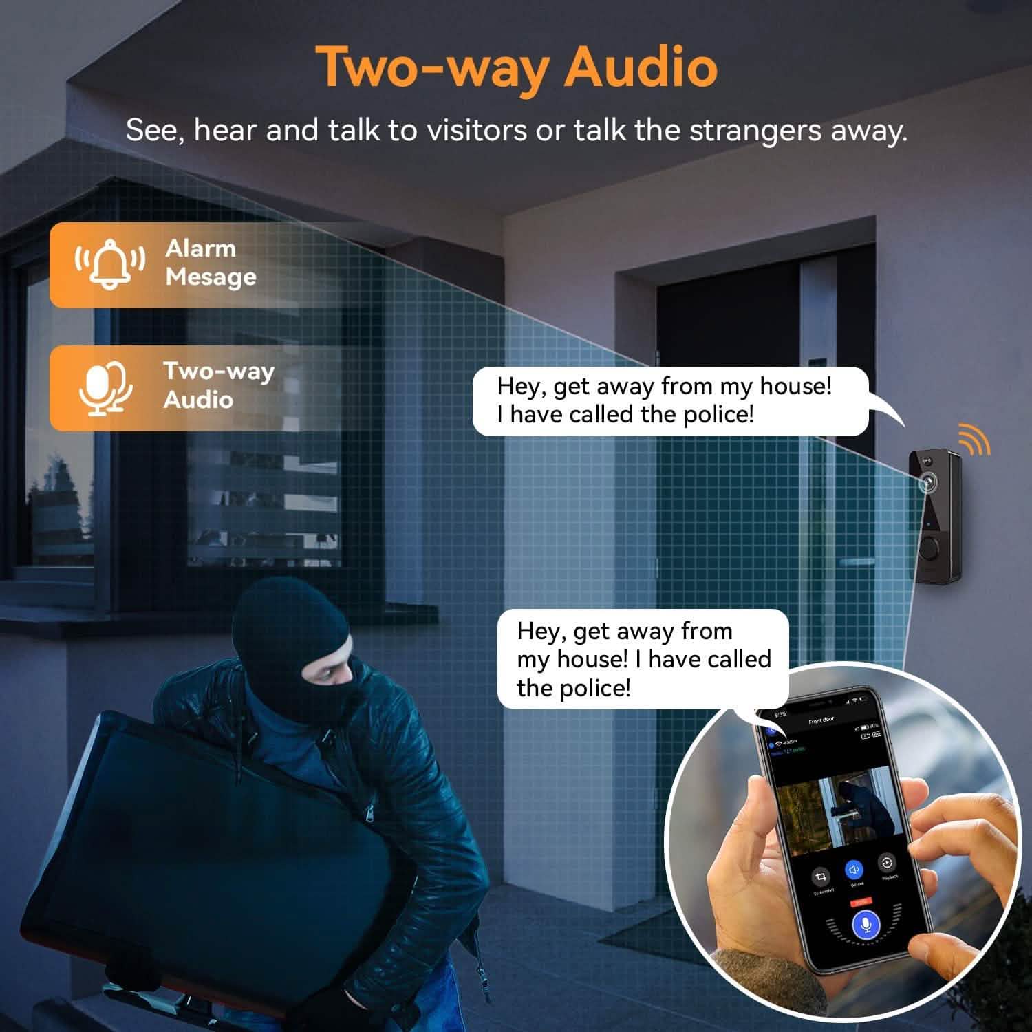 Wireless Doorbell Camera