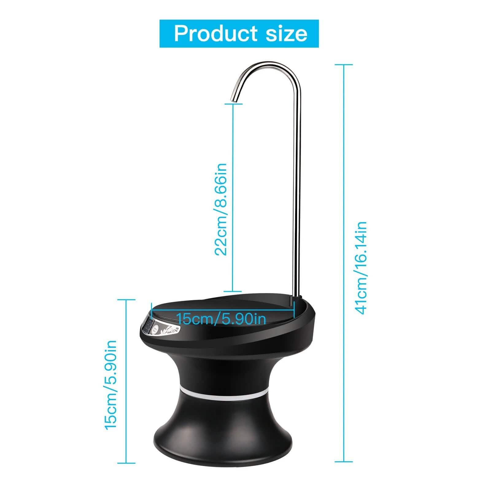 Wireless Electric Drinking Water Bottle Pump Dispenser