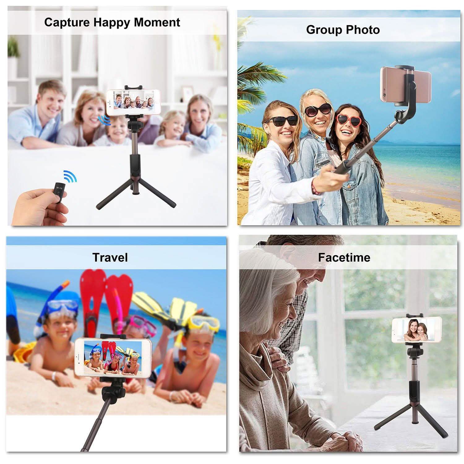 Wireless Extendable Selfie Stick